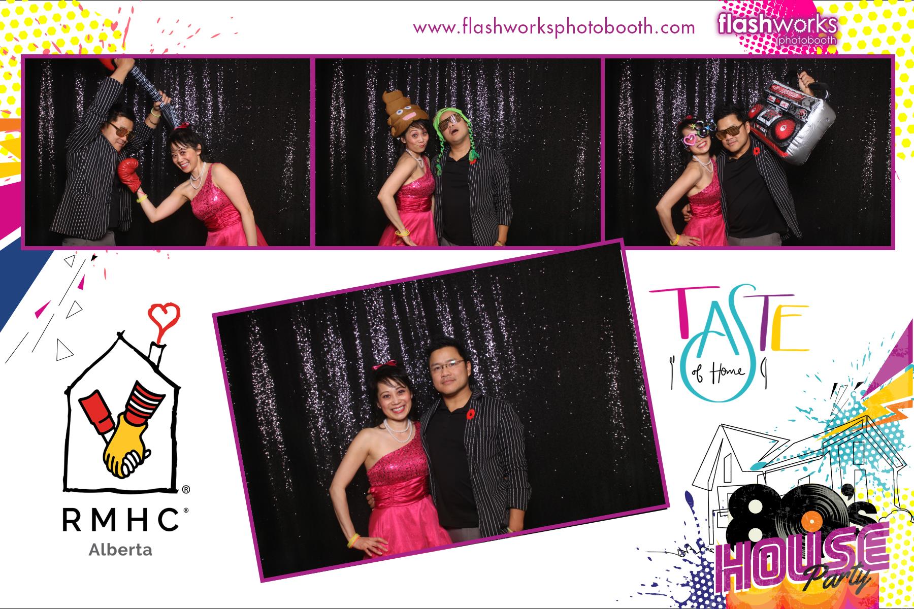 RMHC Alberta - Taste of Home Gala - 80s House Party | View more photos from the event at gallery.flashworksphotobooth.com/u/FlashworksPhotoboothInc/RMHC-Alberta-Taste-of-Home-Gala-80s-House-Party